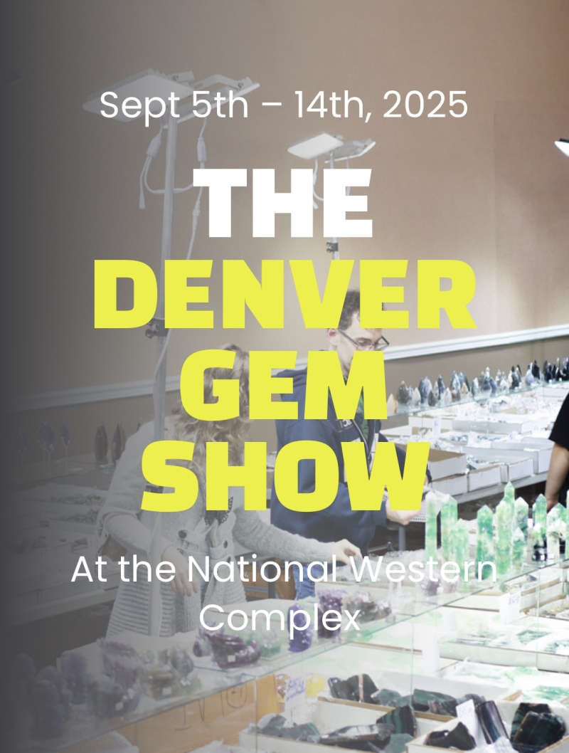 Denver Mineral, Fossil, Gem & Jewelry Show - September 2025